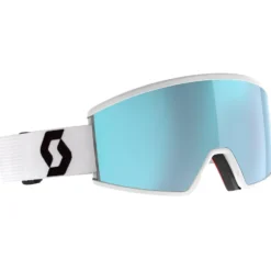 Maschera Scott Ambit Compact Mineral White Black Amp Ice Chrome