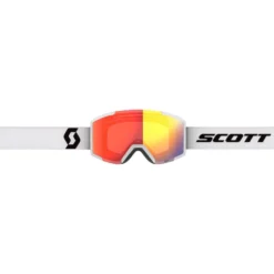 Maschera Scott Shield Mineral White Black Amp Red Chrome