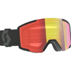 Maschera Scott Shield Mineral Black Light Sensitive Red Chrome