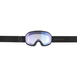 Maschera Scott Unlimited II Otg Mineral Black Amp Illuminator Blue Chrome