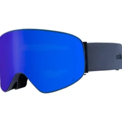 Maschera Slokker Ziller Matt Grey Blue Mirror