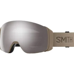 Maschera Smith 4D Mag Bandit Chromapop Sun Platinum Mirror + Chromapop Storm Blue Sensor Mirror