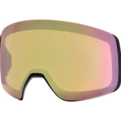 Maschera Smith 4D Mag Black Chromapop Everyday Red Mirror + Chromapop Storm Yellow Flash