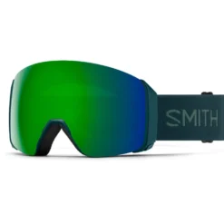 Maschera Smith 4D Mag XL Pacific Chromapop Everyday Green Mirror + Chromapop Storm Blue Sensor Mirror