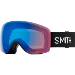Maschera Smith Skyline Black Chromapop Storm Rose Flash