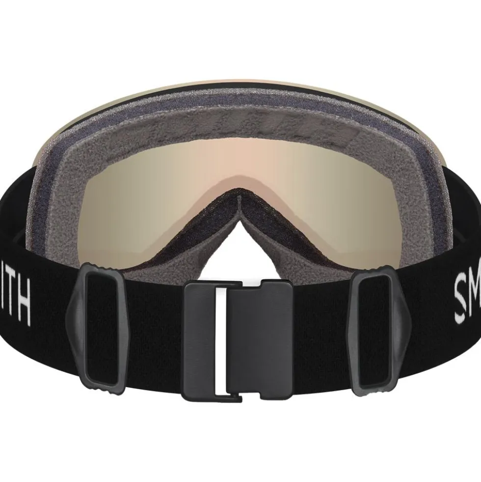Maschera Smith Skyline Black Chromapop Pro Photochromic Red Mirror
