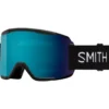 Maschera Smith Squad Black Chromapop Sun Blue Mirror + Yellow