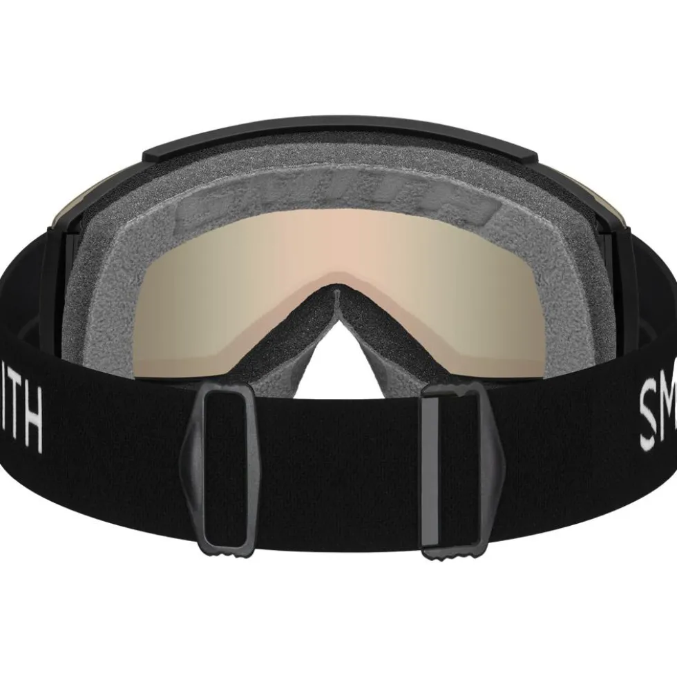Maschera Smith Squad Black Chromapop Pro Photochromic Red Mirror