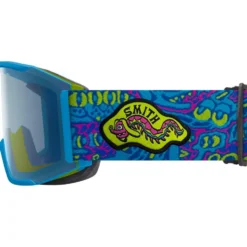 Maschera Smith Squad Mag Killer Acid Artist Series Chromapop Everyday Blue Mirror + Chromapop Storm Yellow Flash