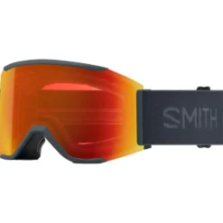Maschera Smith Squad Mag Slate Chromapop Everyday Red Mirror + Chromapop Storm Yellow Flash
