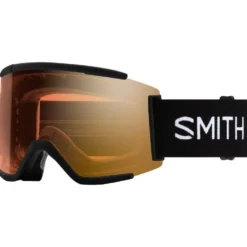 Maschera Smith Squad XL Black Chromapop Pro Photochromic Red Mirror
