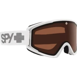 Maschera Spy Crusher Elite Matte White Low Light Persimmon