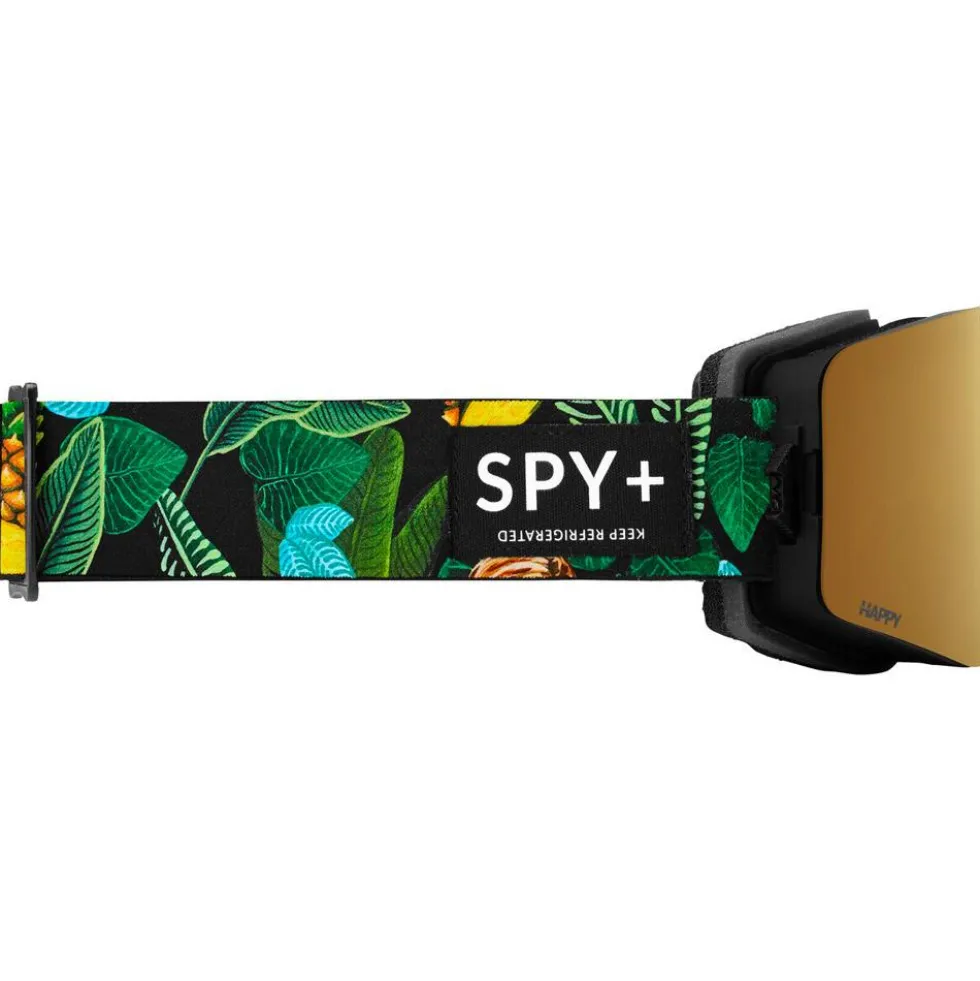 Maschera Spy Marauder Se Spy + Juneshine Happy Bronze Gold Mirror + Happy Low Light Yellow Green Mirror