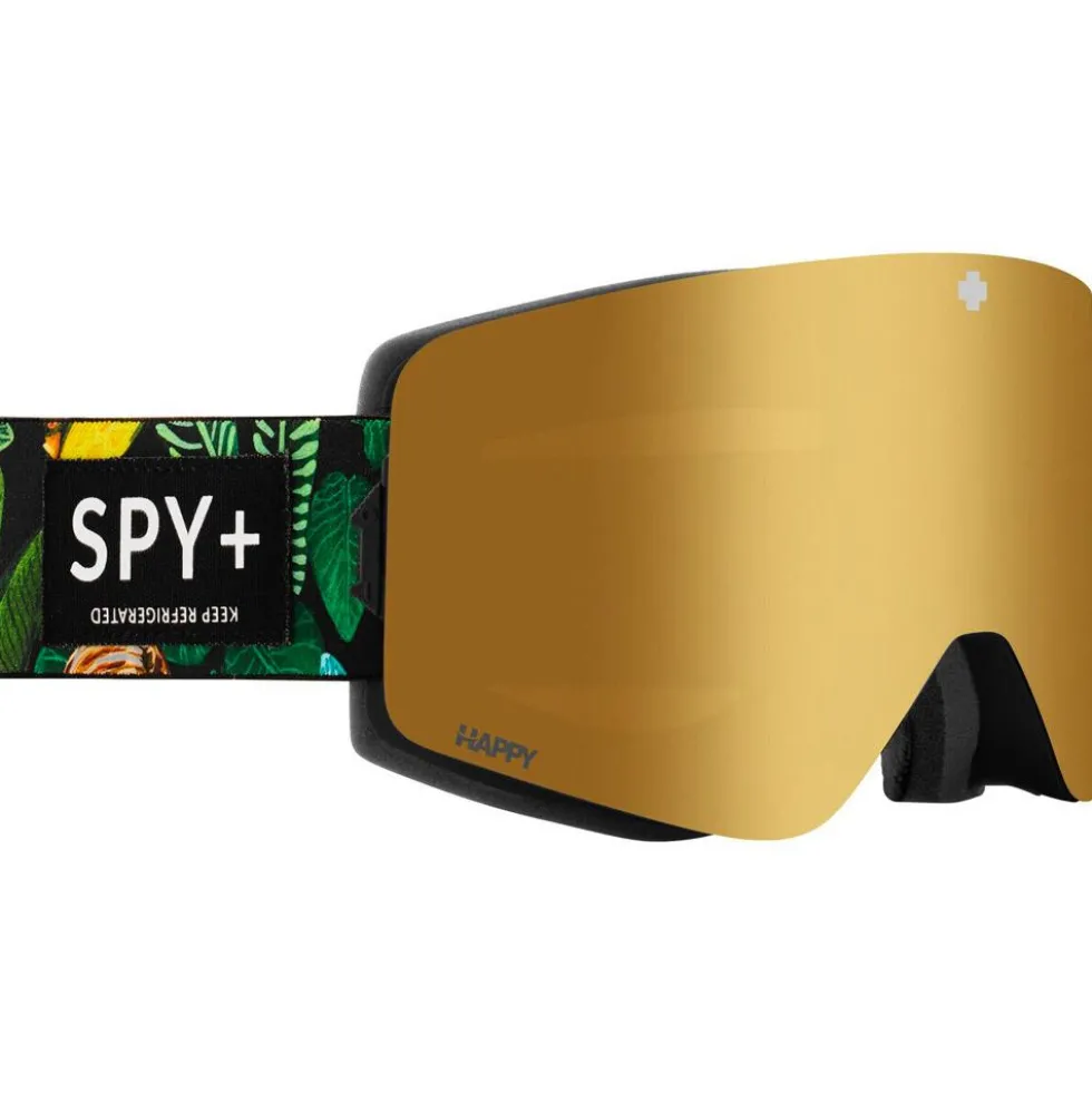 Maschera Spy Marauder Se Spy + Juneshine Happy Bronze Gold Mirror + Happy Low Light Yellow Green Mirror