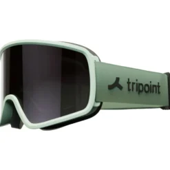 Maschera Tripoint Mount Roraima Kids Matt Camo Green Brown Silver Mirror