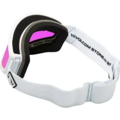 Maschera Volcom Attunga Matte White Pink Chrome
