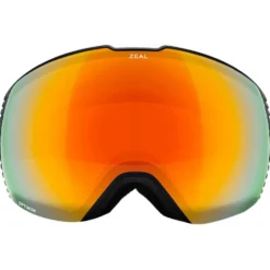Maschera Zeal Cloudfall Dark Night Phoenix Mirror + Persimmon Sky Blue Mirror