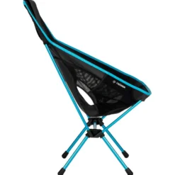 Mobili di campeggio Helinox Chair One Highback Black Cyan Blue
