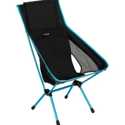 Mobili di campeggio Helinox Chair One Highback Black Cyan Blue