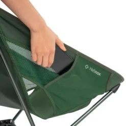 Mobili di campeggio Helinox Chair One Highback Forest Green Steel Gray