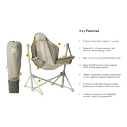 Mobili di campeggio Nemo Stargaze Evo-X Smokey Olive