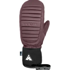 Moffole Auclair Outseam Mitt Women Burgundy