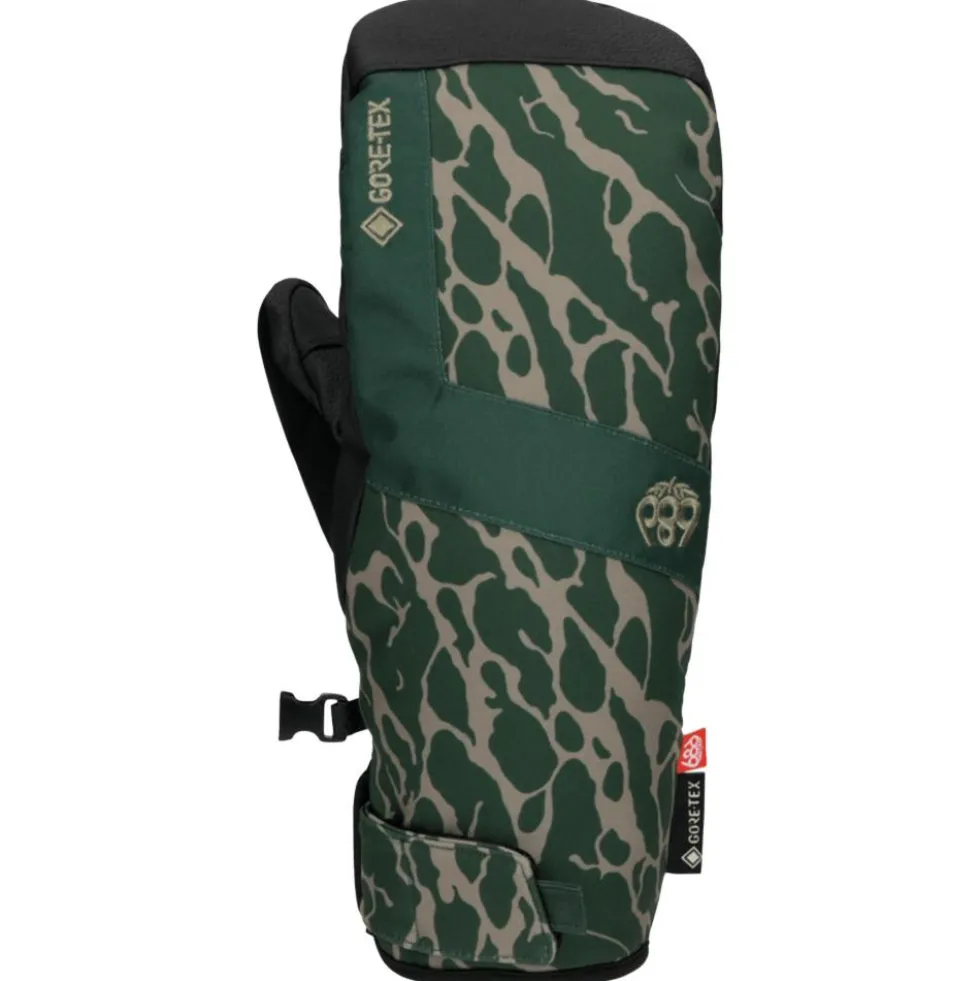 Moffole 686 Gore-tex Linear Under Cuff Mitt Moss Green Facture