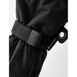 Moffole Hestra Army Leather Gore-Tex Mitt Black