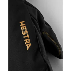 Moffole Hestra Army Leather Gore-Tex Mitt Black