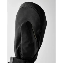 Moffole Hestra Army Leather Gore-Tex Mitt Black