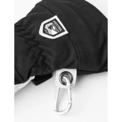 Moffole Hestra Army Leather Heli Ski Female Mitt Black