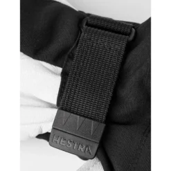 Moffole Hestra Army Leather Heli Ski Female Mitt Black