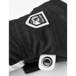Moffole Hestra Army Leather Heli Ski Female Mitt Black