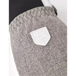 Moffole Hestra Army Leather Patrol Female Mitt Light Grey