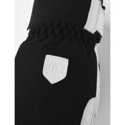 Moffole Hestra Army Leather Patrol Female Mitt Black