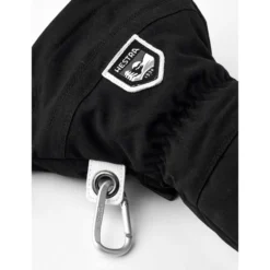 Moffole Hestra Mitt Army Leather Heli Ski Black