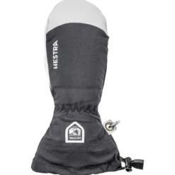 Moffole Hestra Mitt Army Leather Heli Ski Black