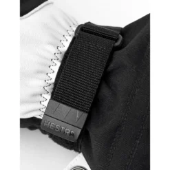 Moffole Hestra Mitt Army Leather Heli Ski Black