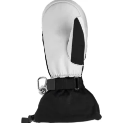 Moffole Hestra Mitt Army Leather Heli Ski Black