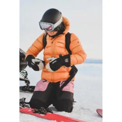 Moffole Hestra Mitt Army Leather Heli Ski Black