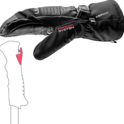 Moffole Leki Xplore Xt 3D Mitt Black