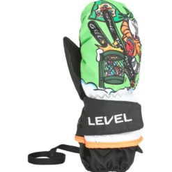 Moffole Level Animal Mitt Lime
