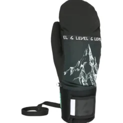Moffole Level Comet Junior Mitt Noir Blanc