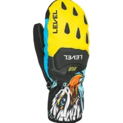 Moffole Level Race Replica Mitt Yellow Blue