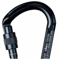 Moschettoni Beal Be Lock Screw Full Black