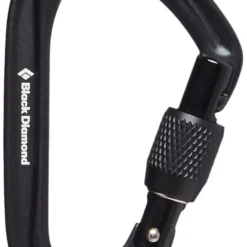 Moschettoni Black Diamond Hotforge Screwgate Black