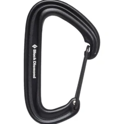 Moschettoni Black Diamond Litewire Black
