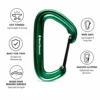 Moschettoni Black Diamond Litewire Green