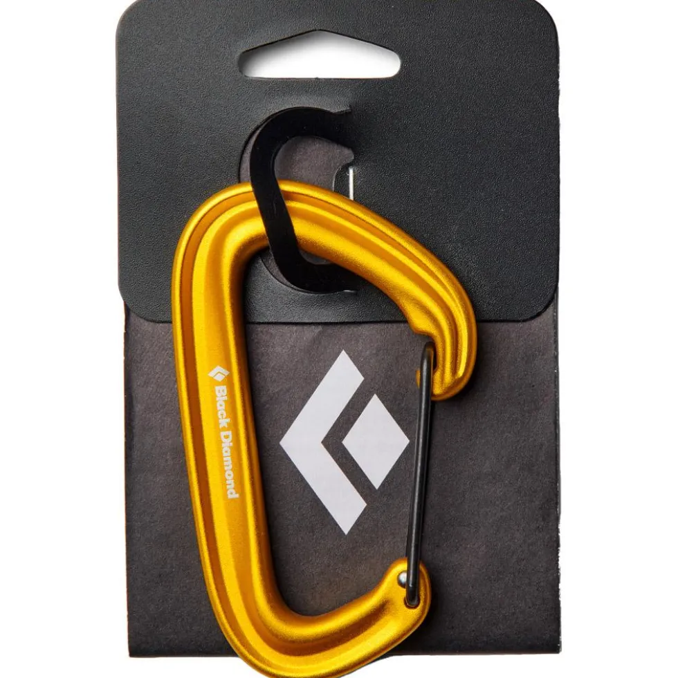 Moschettoni Black Diamond Litewire Yellow