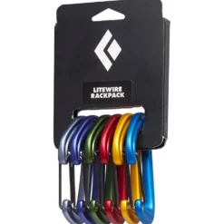 Moschettoni Black Diamond Litewire Rackpack 6 Multicolor